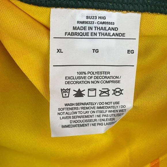 NWT Nike Authentic Australia Matildas 2023 Soccer Home Jersey Ladies XL - Picture 8 of 15